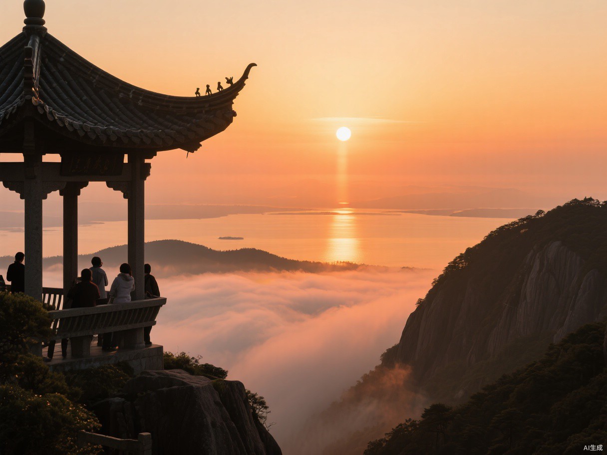 庐山云海全景
